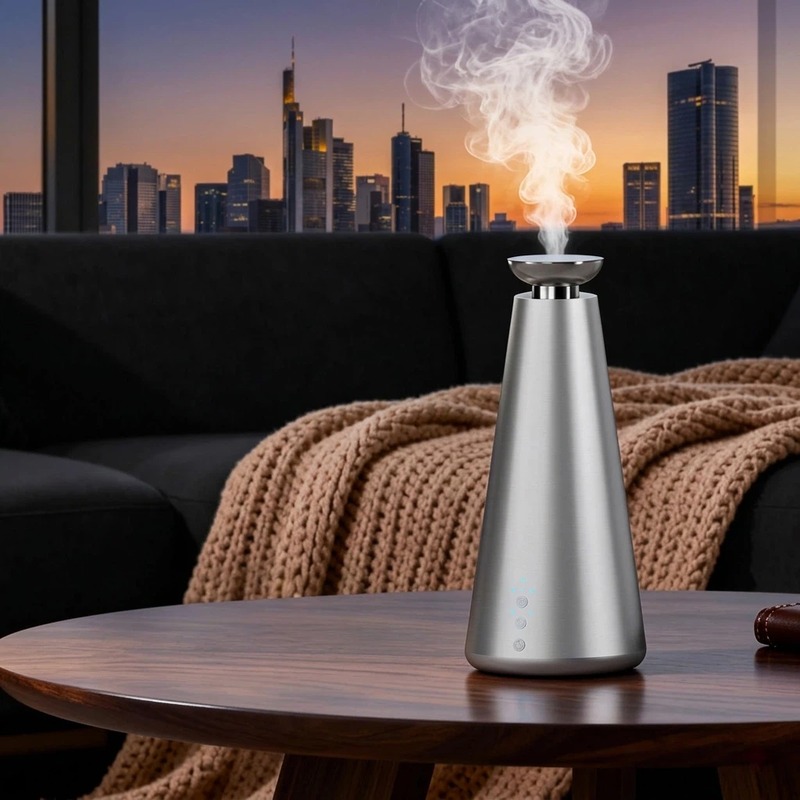 SV-C06 lighthouse diffuser front view – compact scent diffuser wholesale China – Scentvita