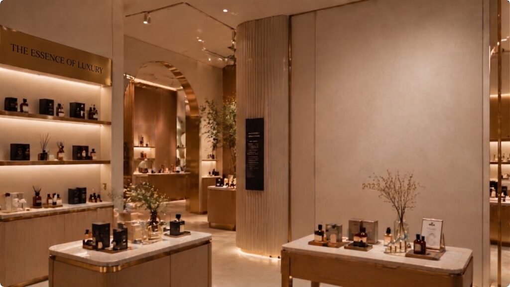 scent marketing ROI – commercial aroma diffuser in retail store interior – Scentvita