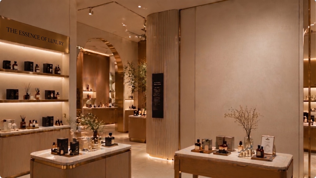 scent marketing ROI – commercial aroma diffuser in retail store interior – Scentvita