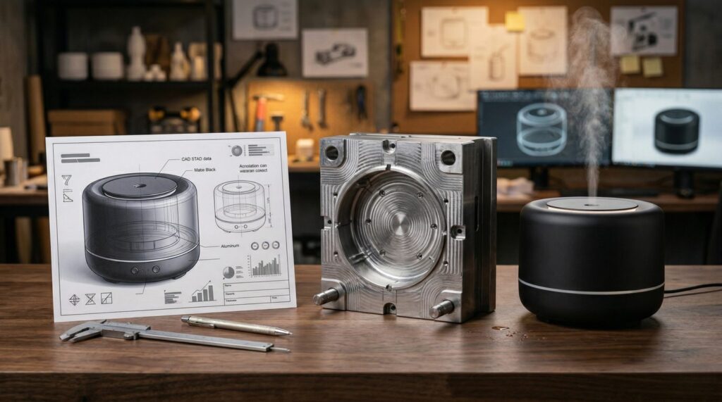 ODM aroma diffuser custom mold development guide for emerging brands – Scentvita