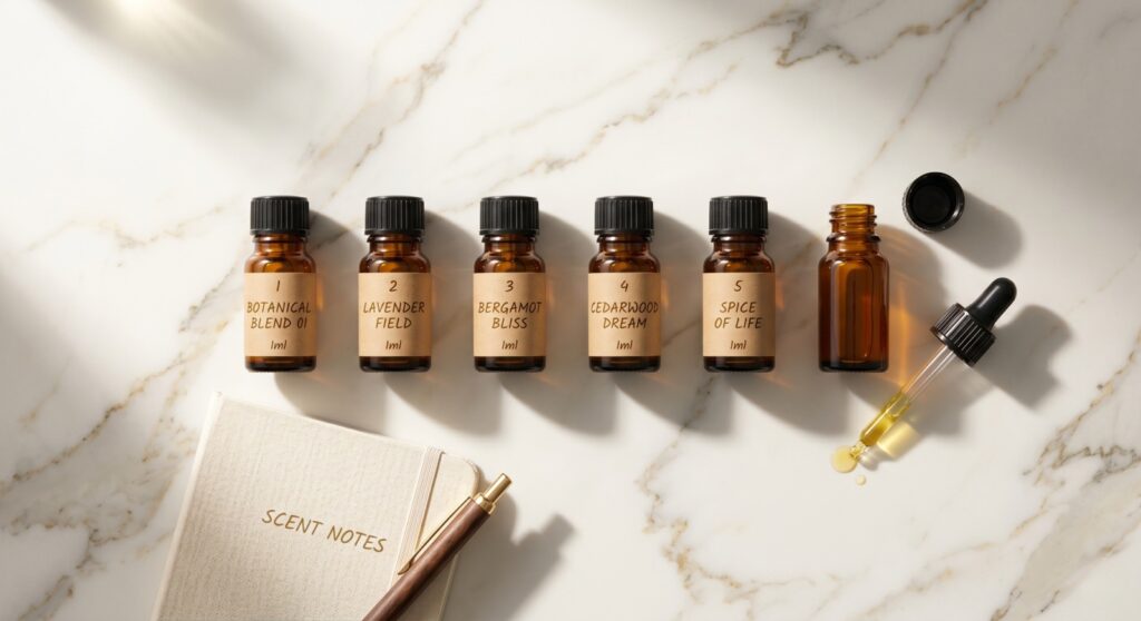 fragrance oil samples commercial buyers – testing guide – Scentvita